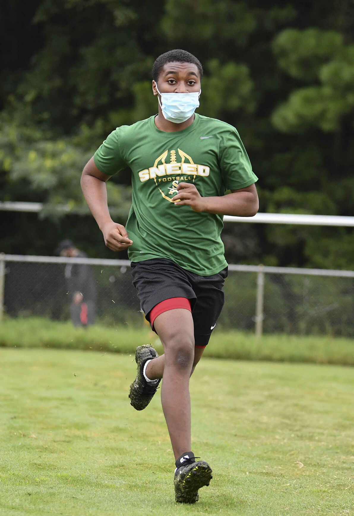 West Florence High School football practice